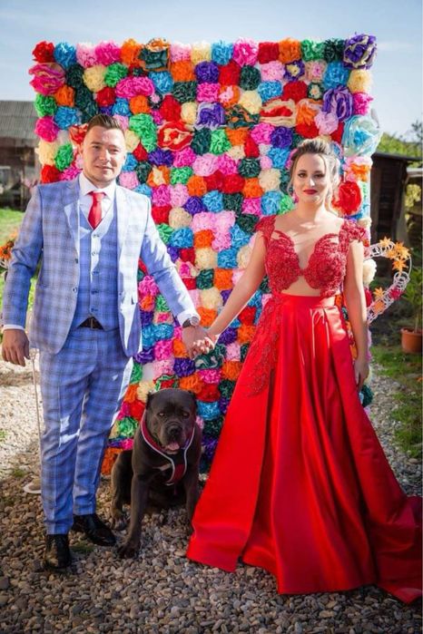 Rochie de seara/nasa/ lunga / făcută pe comandă la atelier