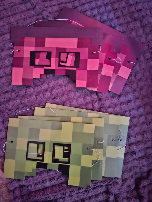 Украса за Рожден ден, фото фон Майнкрафт Minecraft