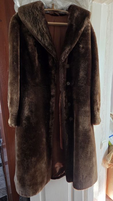 Мутоновая шуба (короткая)