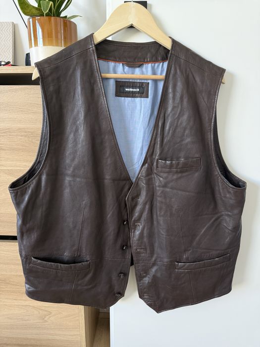 Vesta Piele Naturala WALBUSCH Maro Barbati | Marime XL-XXL