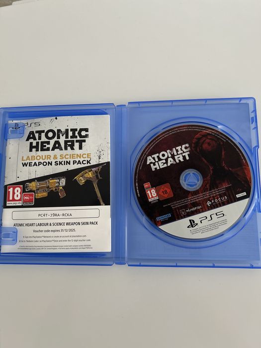 Продам или обменяю Atomic Heart PS5