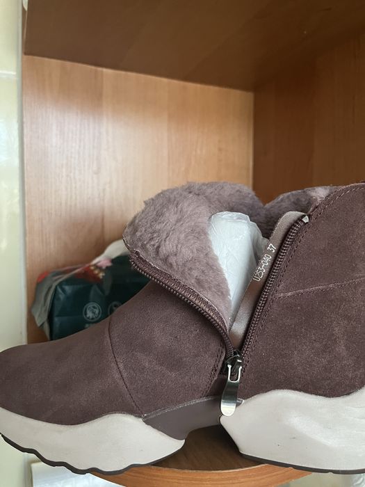 Ботинки замша зима