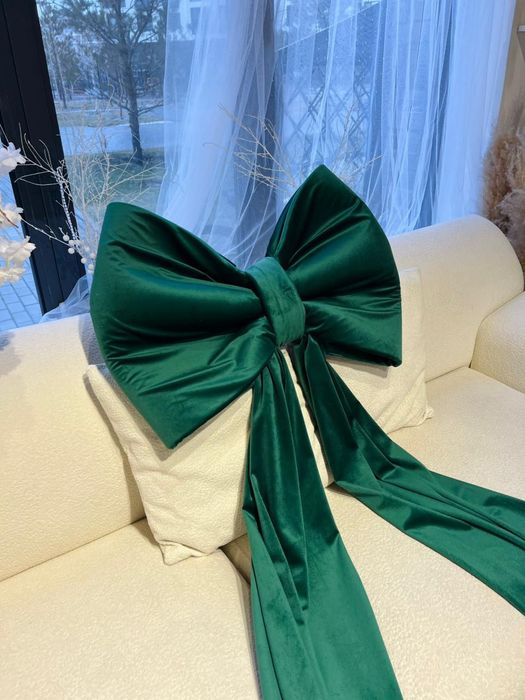 Бант для ёлки из материала