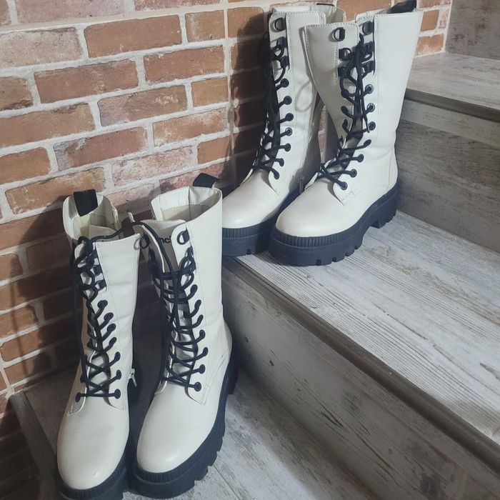 Ghete albe bench  marimea 36 si 37