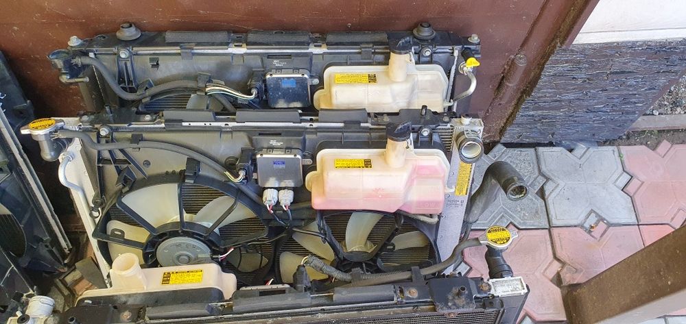 Вентиляторы радиатора на Rx 300,330,350