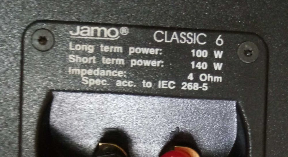 Boxe podea Jamo Classic 6, 100/140 W