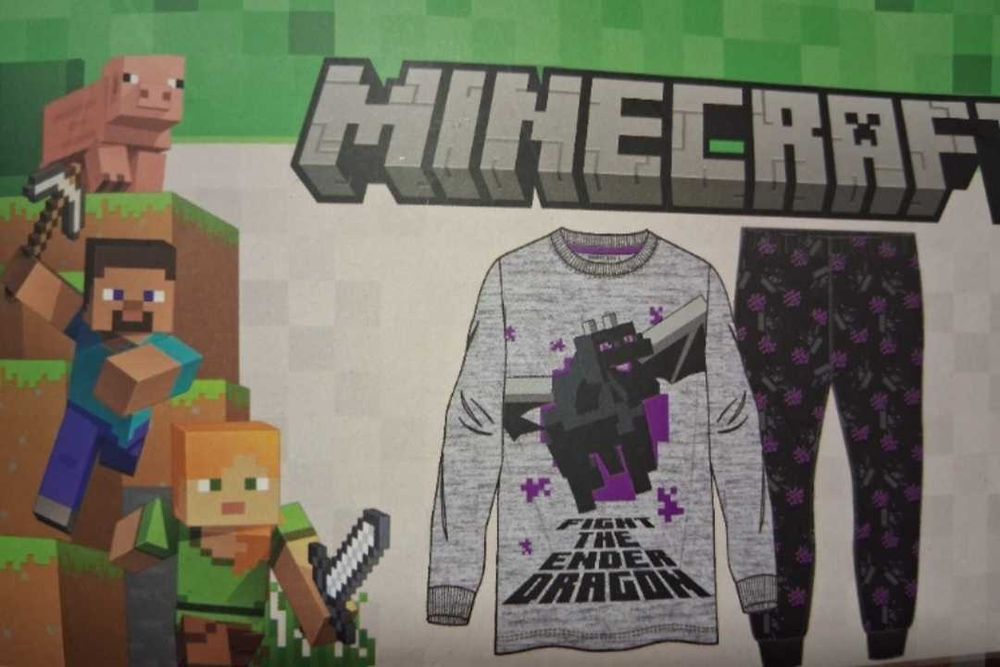 р-р 110-116;122-128;134-140 MINECRAFT Детска пижама