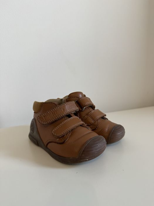 Pantofi piele baieti Biomecanics - marimea 21