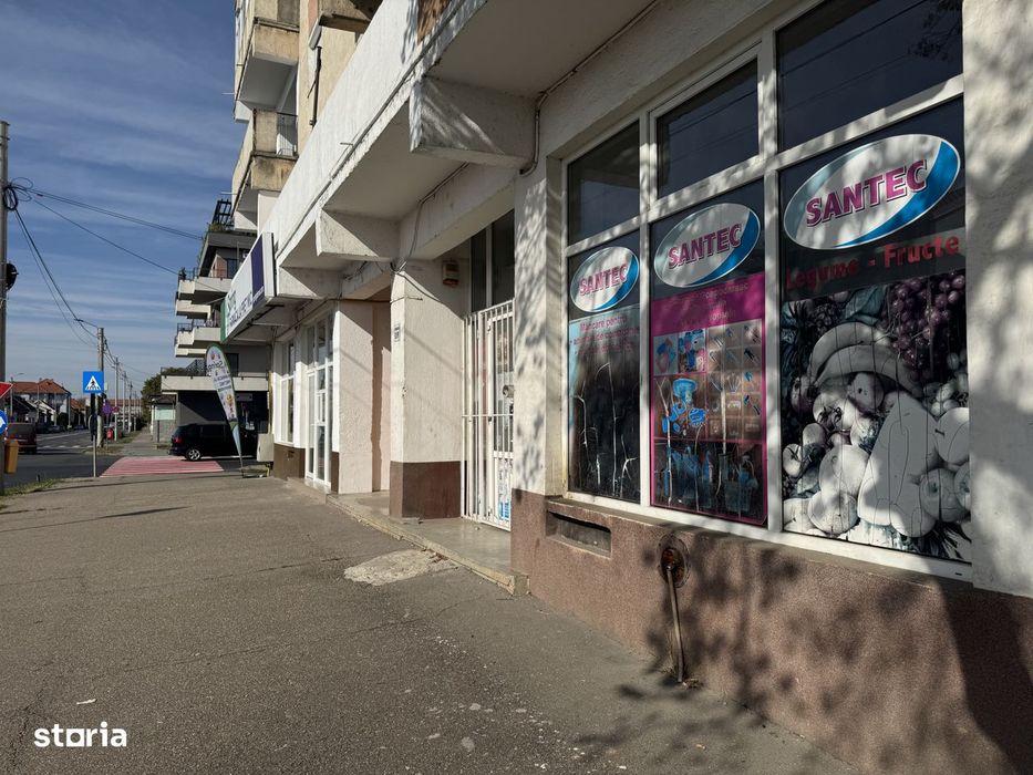 De vanzare spatiu comercial pe str. Paulestiui, 62 mp, 7,7 metri front