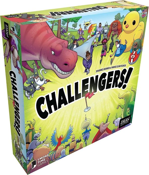 Настолна игра "Challangers!" (само отстранен целофан)