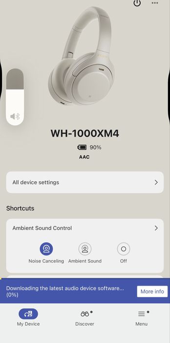 Casti Over the Ear Sony WH-1000XM4 Bluetooth