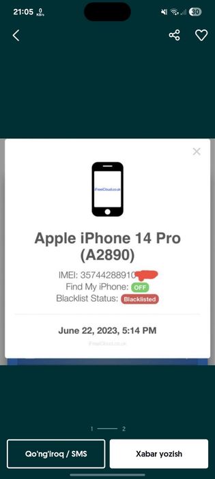 Icloud ochib beramiz 5s dan x gacha bypass