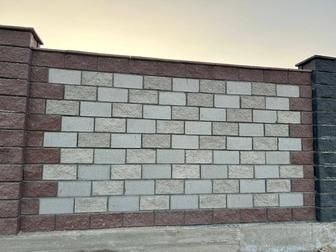 Кладка забора профисонално