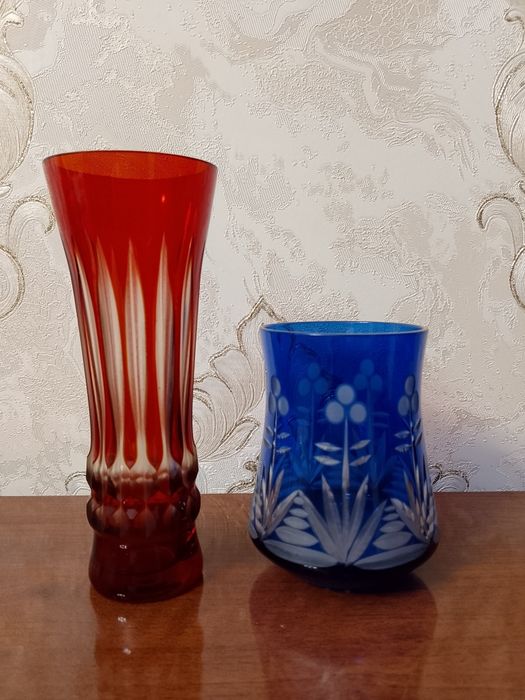 Ваза для цветов "Nemo".  Богемия.