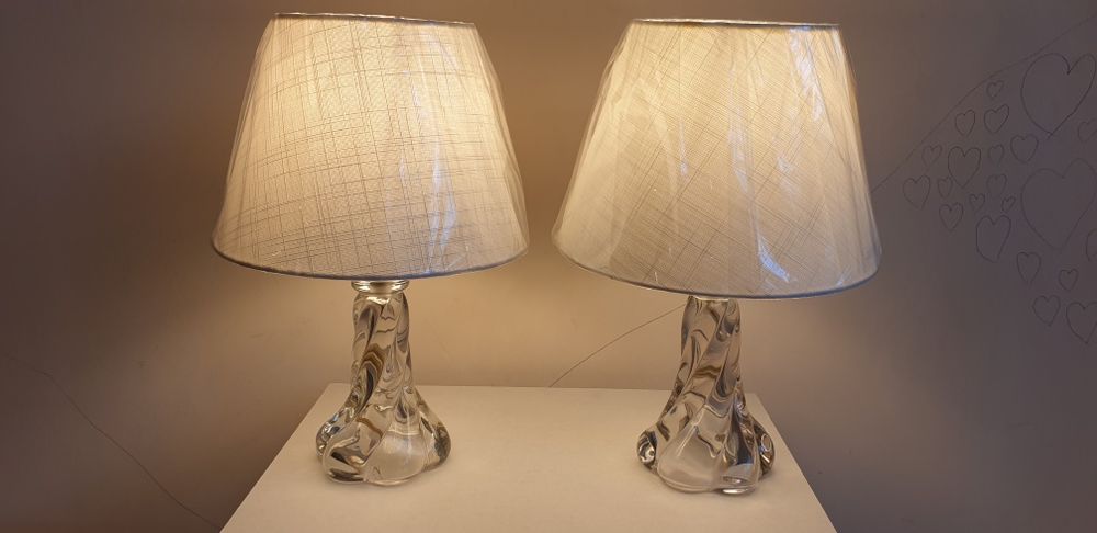 Accesorii decorațiuni lumina vintage colectie cristal Franța 1960