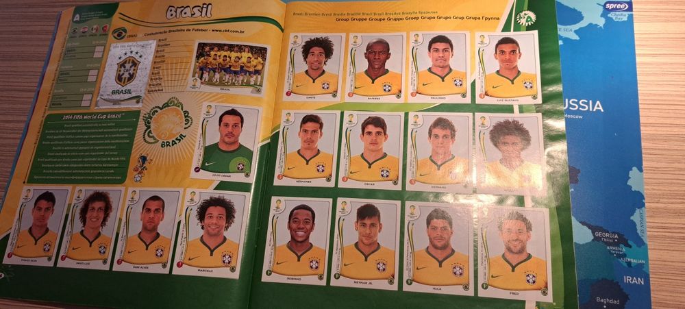 Футболен албум World cup 2014 panini
