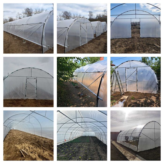 sera de gradina din teava de galvan