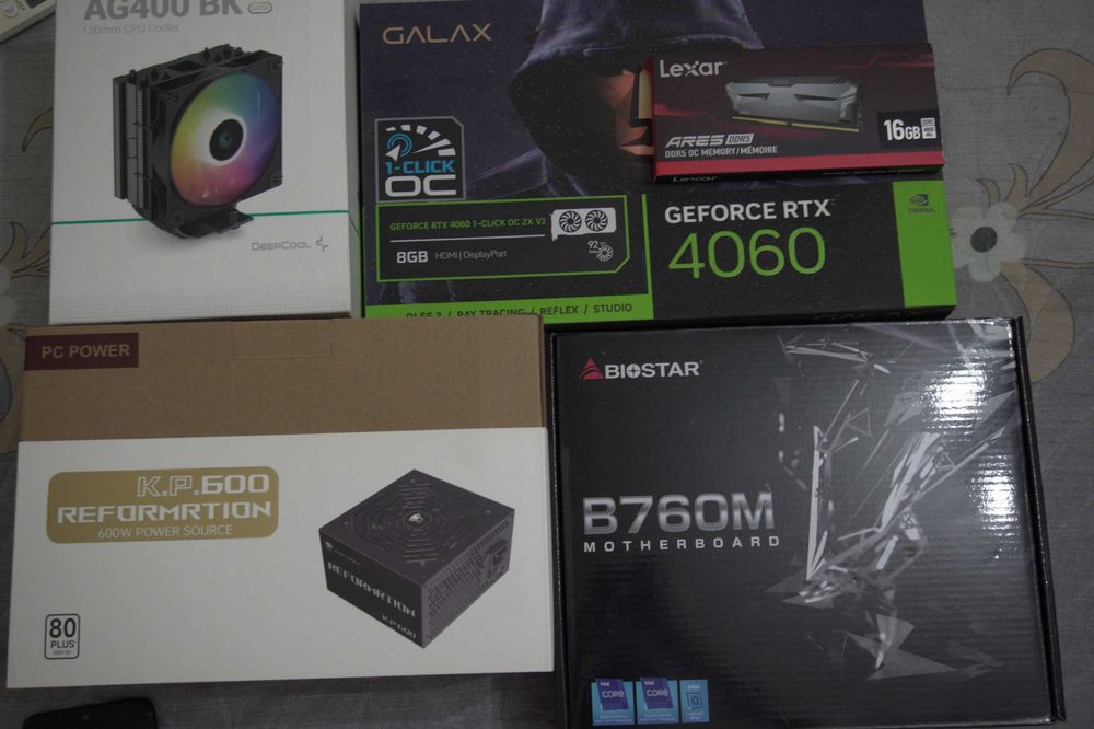 Компьютер i5-12400F RTX 4060