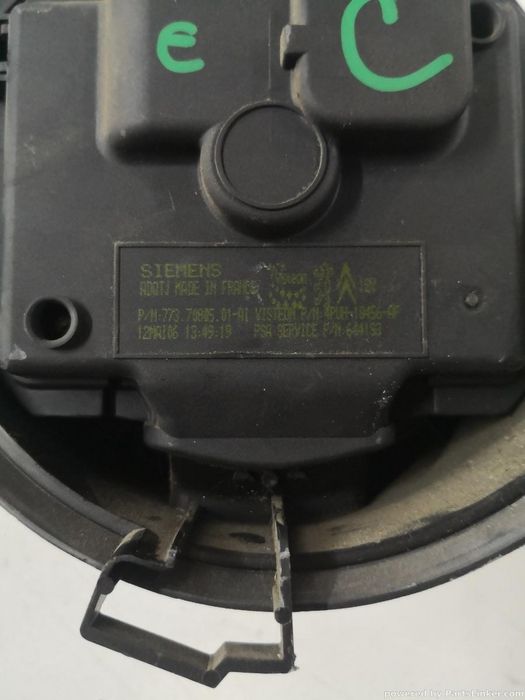 Aeroterma Peugeot 407 (6D_) [ 2004 - > ] Oem 7737080501