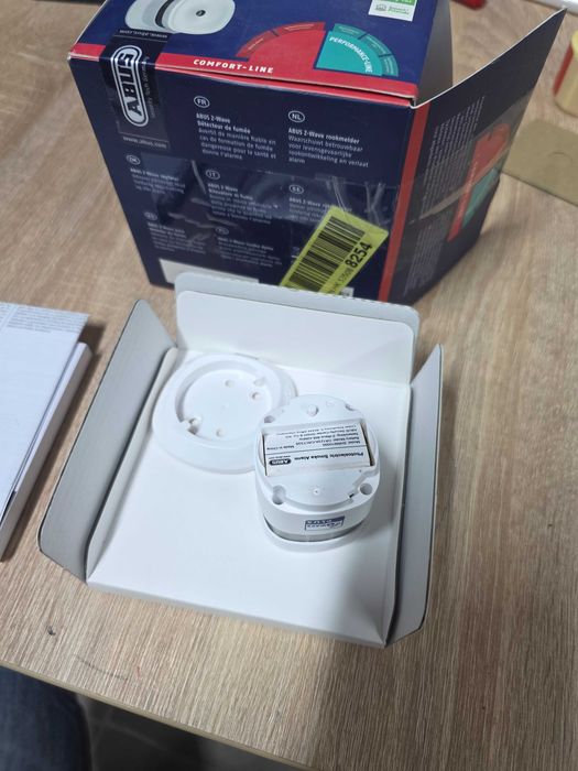 Detector de fum Abus Z-Wave Plus, set Smart Home