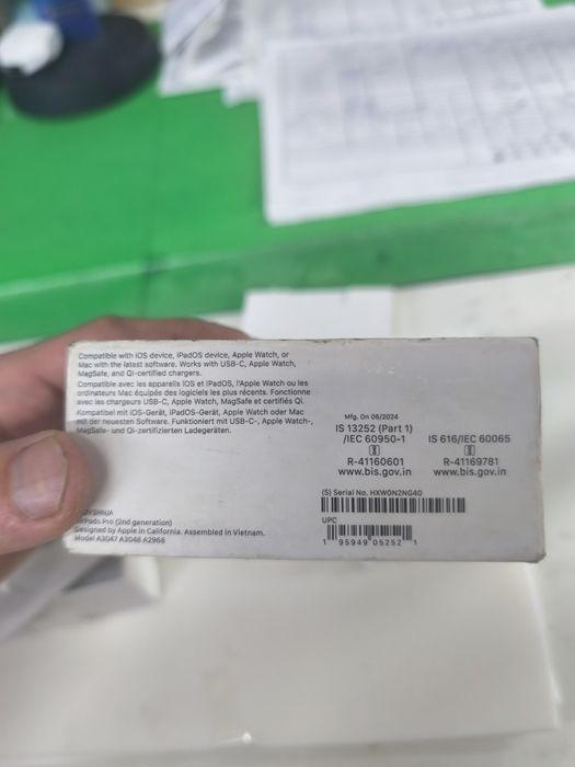 Airpods Pro 2 Gen Type C Оригинал