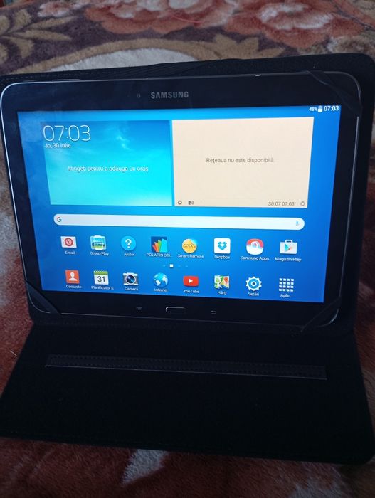 Samsung și IPad se vede in fotografii