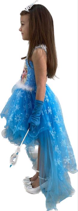 Рокля Елза,Едноре 4-12г