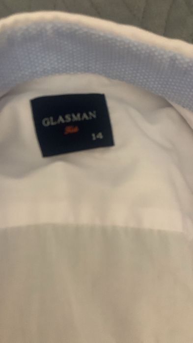 Рубашки белые Glasman
