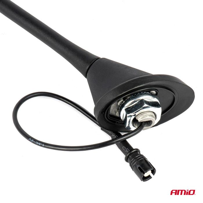 универсална автомобилна антена с усилвател 18см raku-2 за ...