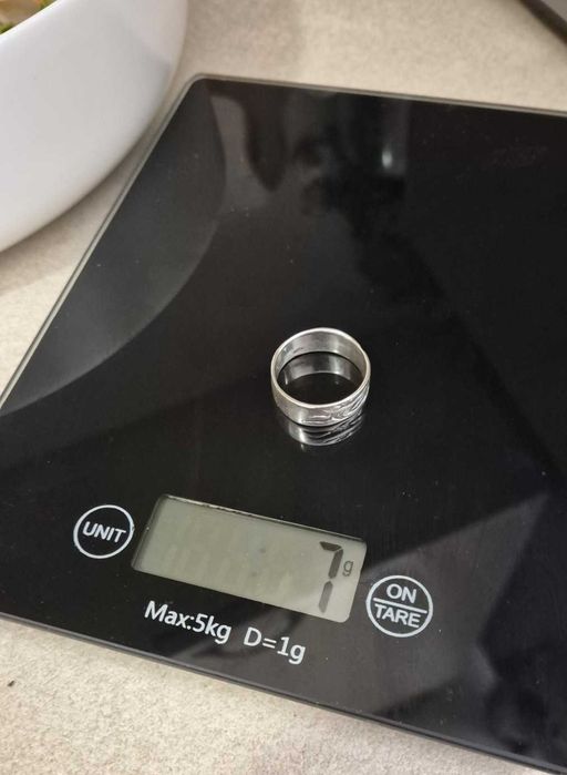 Сребро 925 мъжка сребърна халка/пръстен