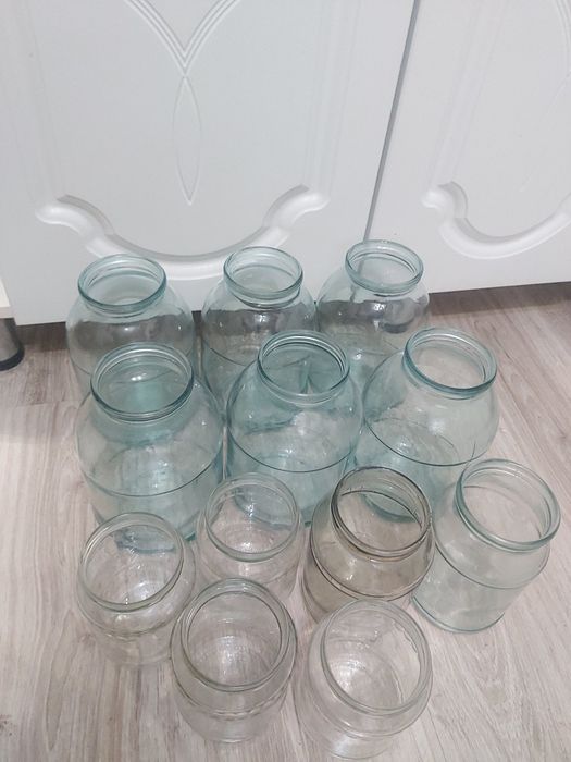 Банки 1 л. О.7л., стекло