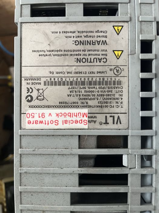 Convertizor danfoss 3kw 4kw