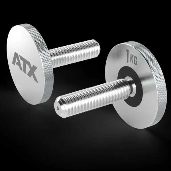 Регулируеми Дъмбели ATX® Octa Dumbbells – 2 х 36 кг, Чифт Гири