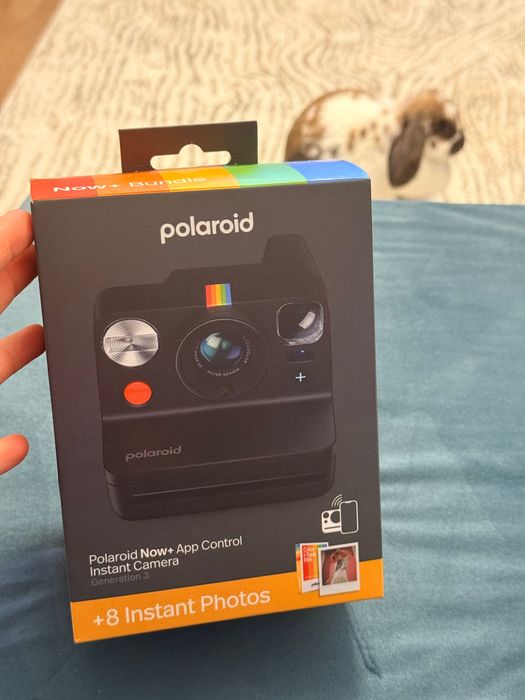 Aparat foto Polaroid Now+ Generation 3 + App Control, în garanție