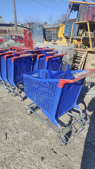 Cos magazin si Carucior cumparaturi