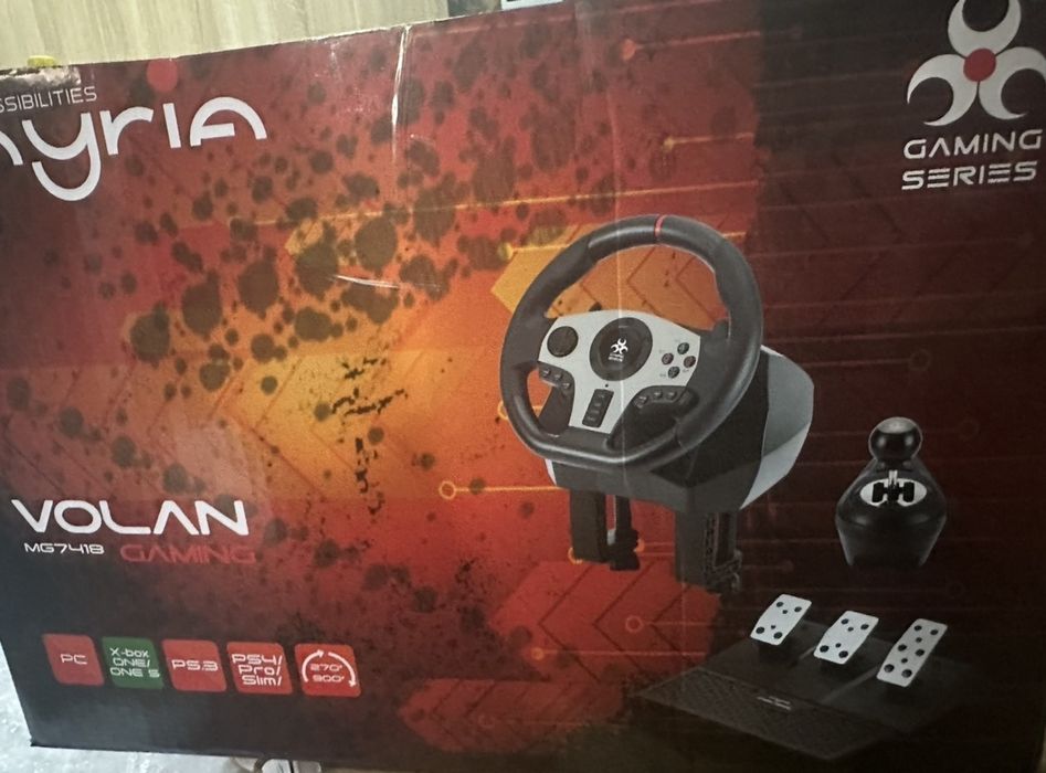 Vand volan nou  gaming MYRIA MG7418