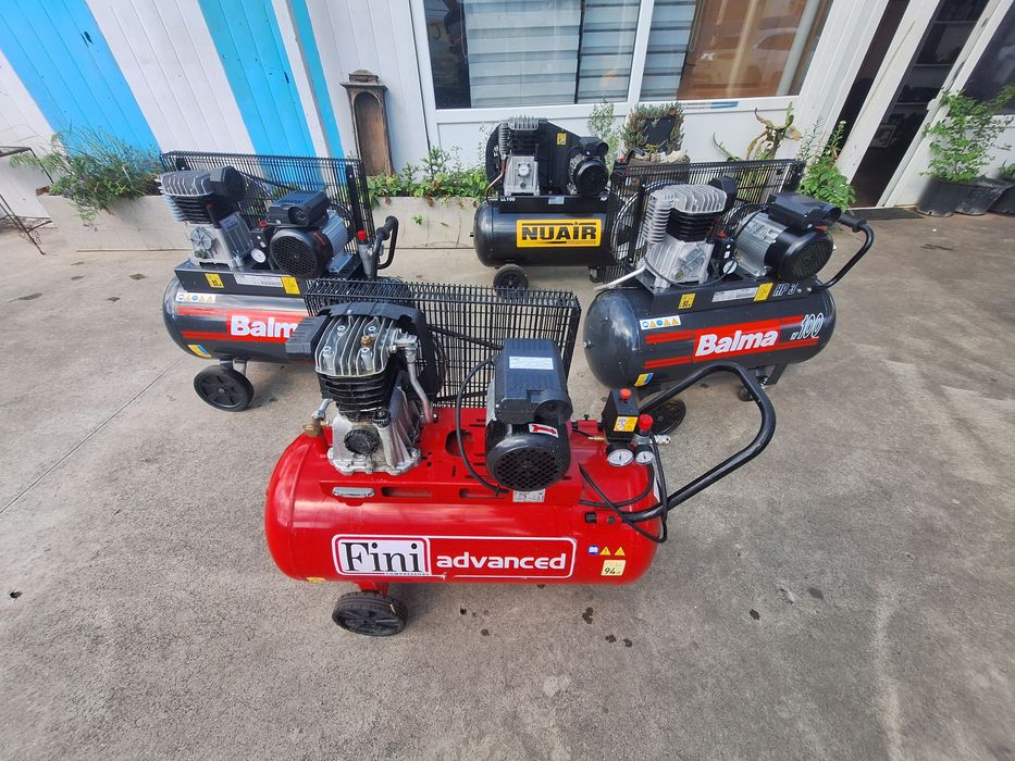Compresor 220V ,   100l Fini,  Nuair,  Balma