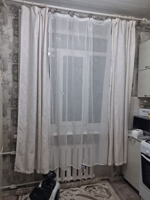 Продам комплект шторы тюль