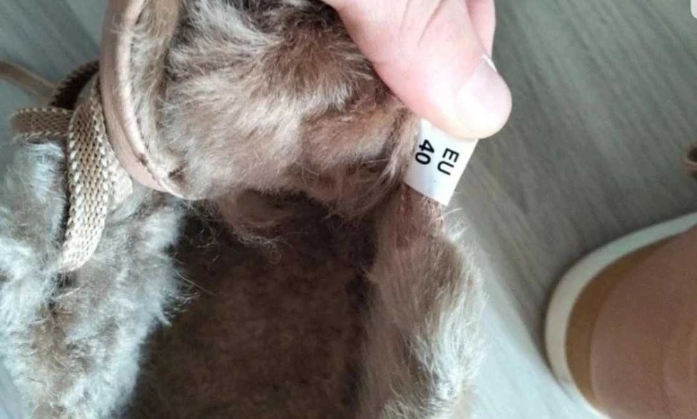 Botine  piele naturală Max Mara, mărimea 40, căptușite
