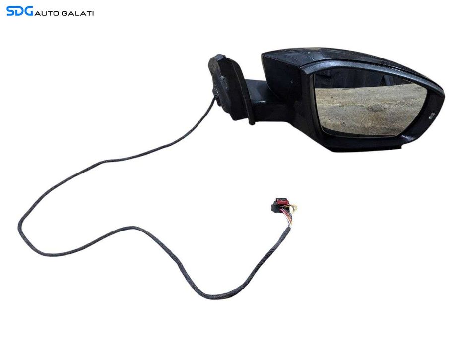 Oglinda Electrica Stanga Skoda Octavia 3 2013 - 2017 Cod 021275 A046767 1K0972928 [L8484]