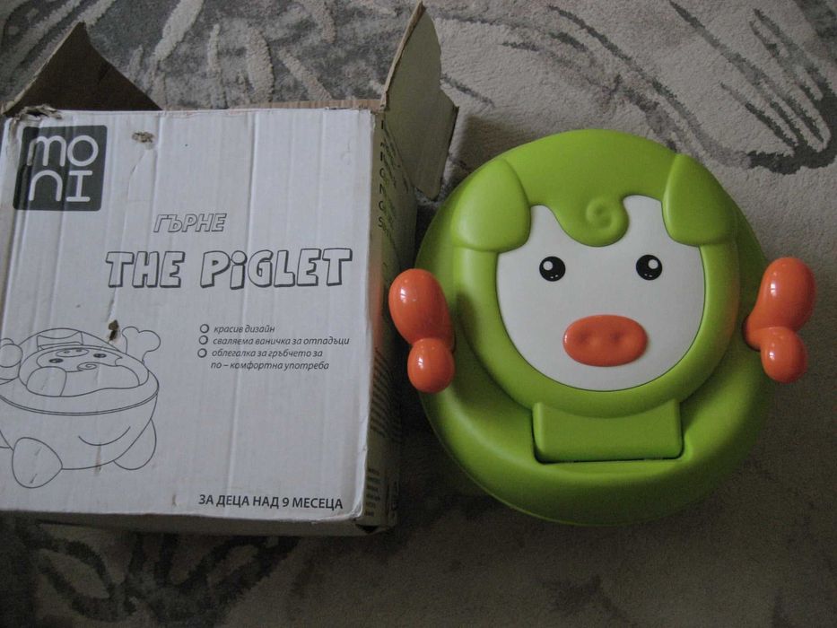 Играчка за сядане и скачане , Гърне не ползвано + дрешки