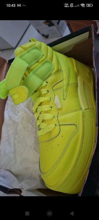 Ghete Fila Verde Green Neon Glezna