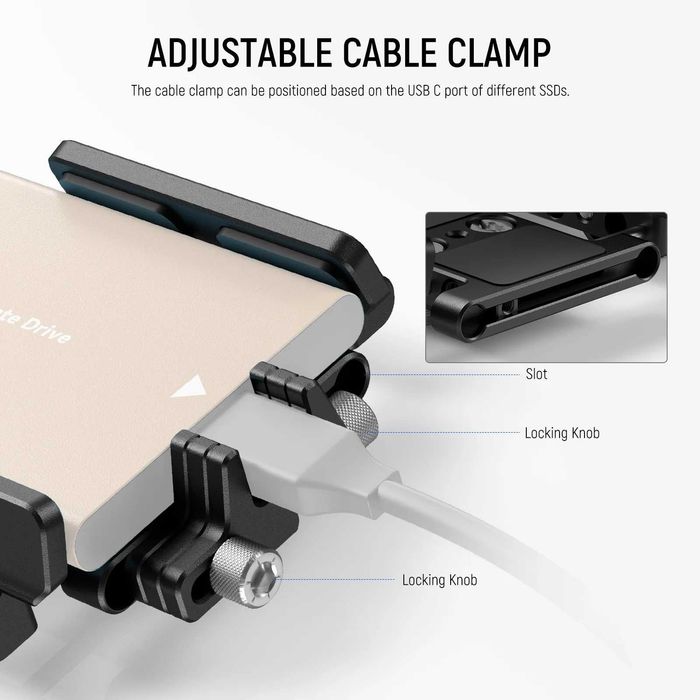 NEEWER UA035 Mount Bracket SSD Holder, държач за SSD