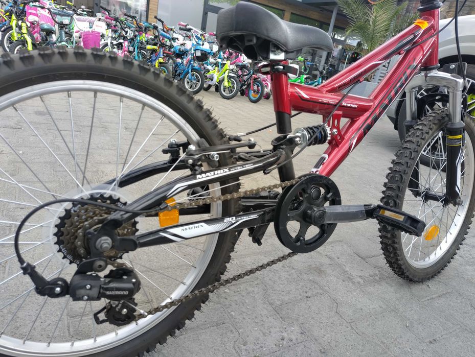 MATRIX Велосипед 20" FLASH червен