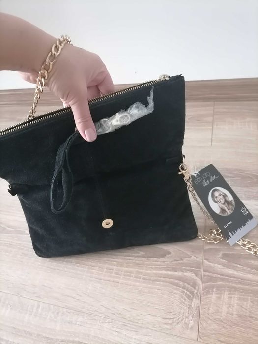 Малка дамска черна чанта
