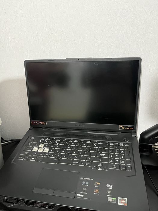 Laptop gaming Asus Tuf A17, rtx 3070,ryzen 7