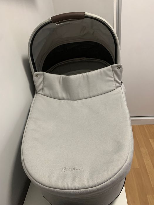 Кош за новородено Cybex Cot S Lux Lava Grey