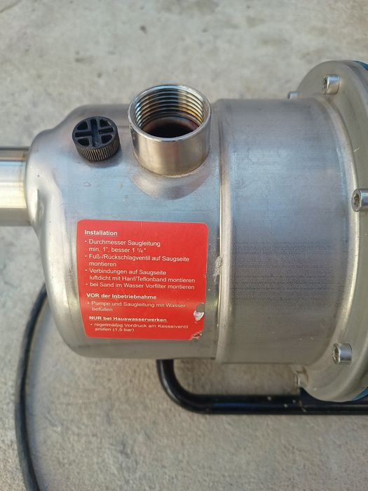 Vând pompa de apa nowax GPN 1500