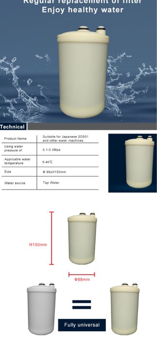 Filtru A725 KICE – Compatibil cu SD501, JRII, R, Platinum, A725– 6000L