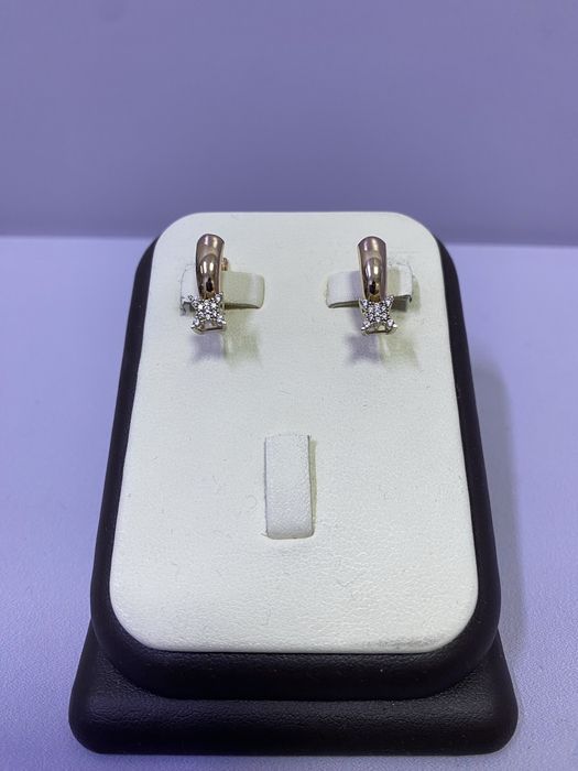 Золотые  серьги / СТ 906494